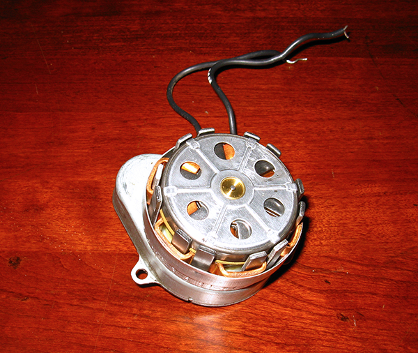 Motor Without Cover View